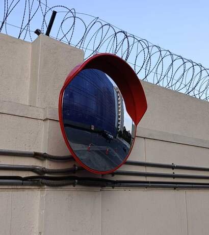 Traffic safety convex mirror Karnataka