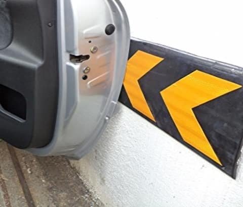 Rubber pillar guards
